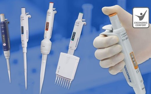 Reliable and Ergonomic Micropipettes for Small Volume Pipetting