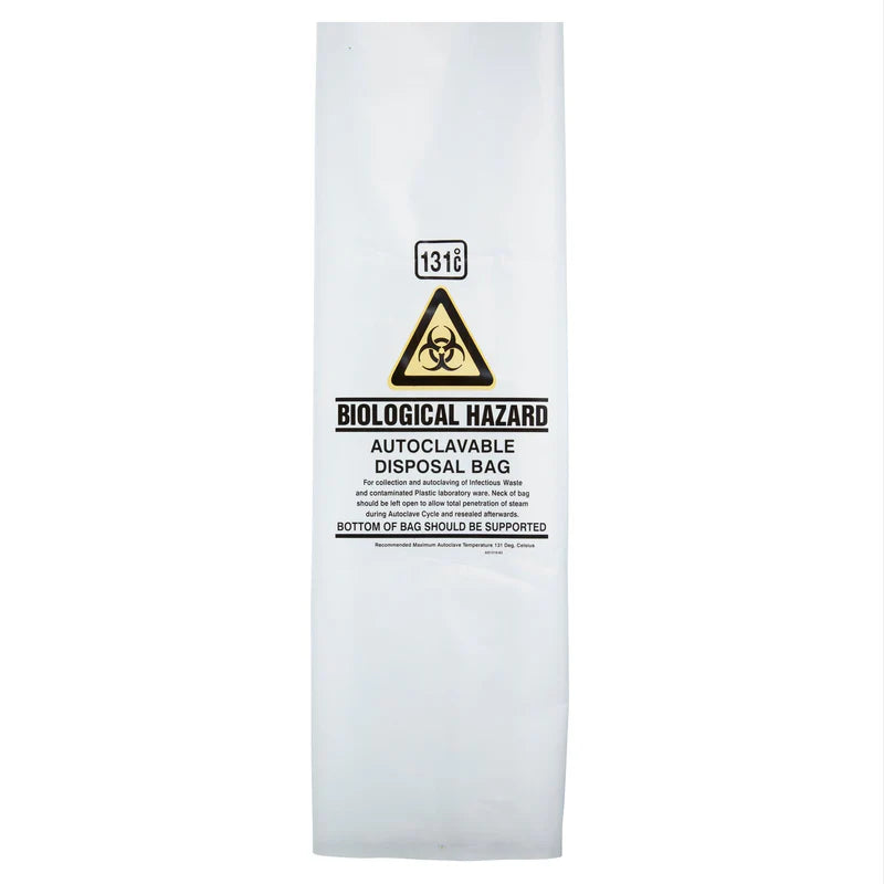 BAG AUTOCLAVE 50UM NAT 27 X 63CM PTD