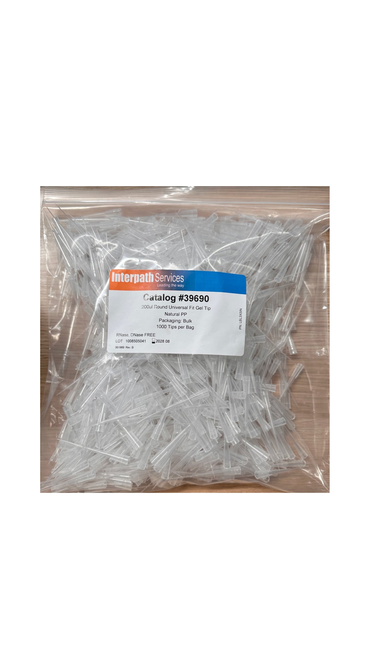 BIOTIX ROUND GEL TIP 200UL