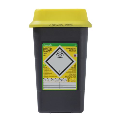 Sharpsafe Sharps Container Sustainable 7L