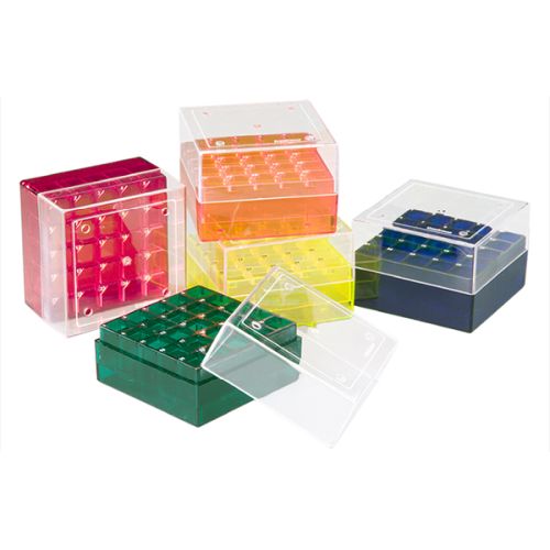 CryoFreeze 25-Place Polycarbonate Rack for 1.0/1.8mL Cryo Tubes Assorted Colors