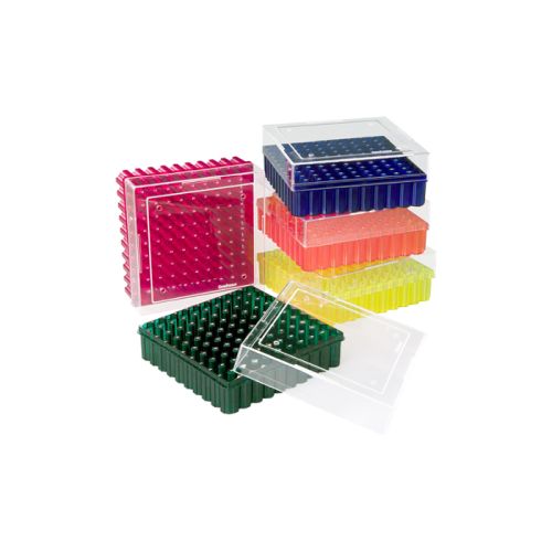 CryoFreeze 100-Place CryoFreeze Polycarbonate Storage Rack for 1.0/1.8 mL tubes Assorted