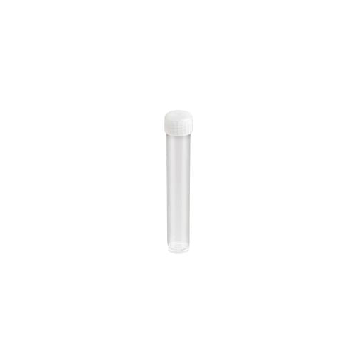 Techno Plas Flat Bottom Tube Unlabelled Natural Cap 10ml