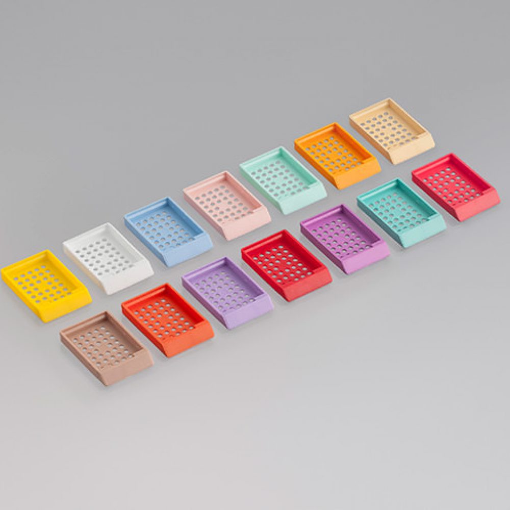 Techno-Plas Histology Cassettes - Pink