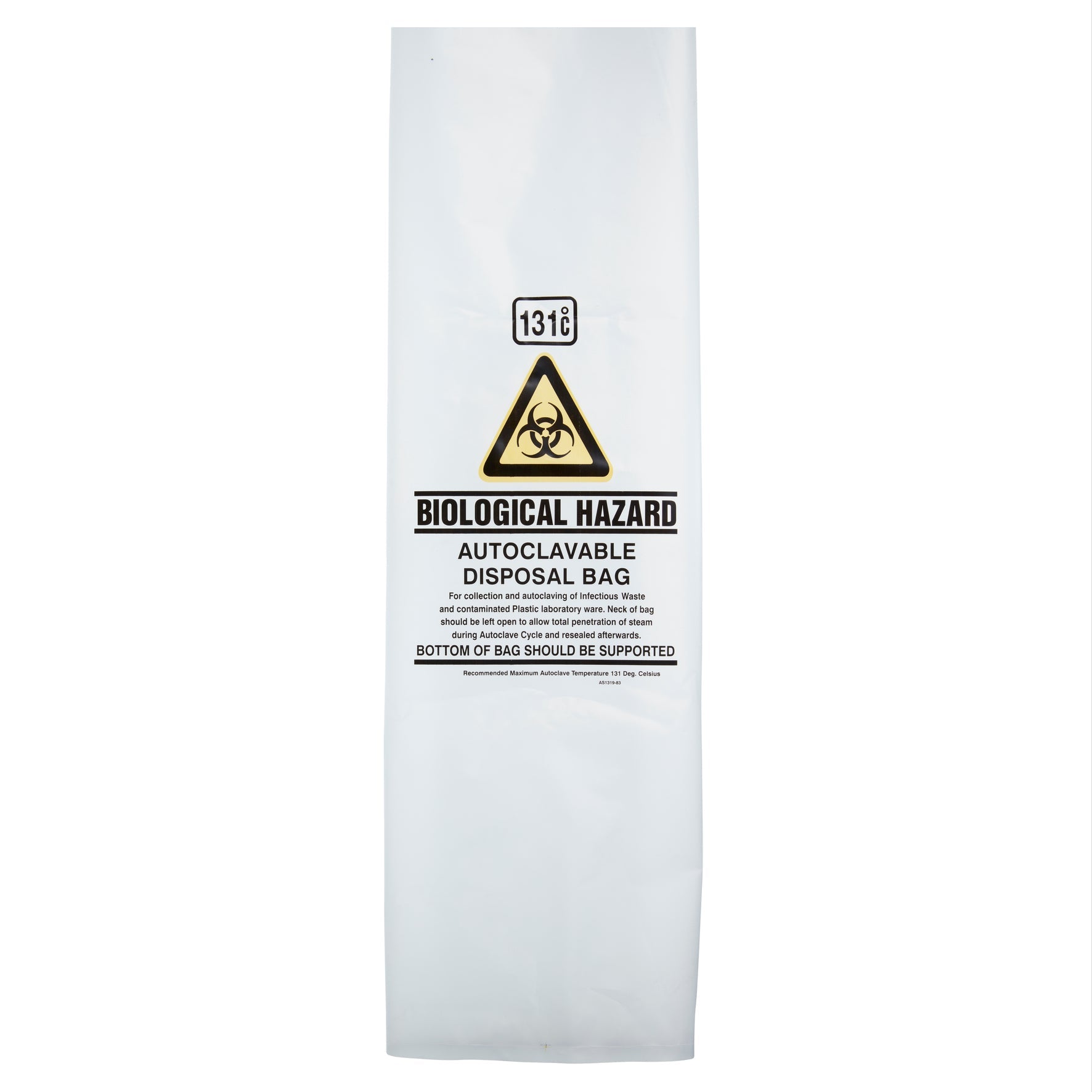 Bag Autoclave 50um Natural 55cm X 70cm Ptd