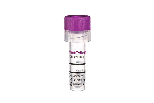 MiniCollect Tube 0.25/0.5ml K2E K2EDTA
