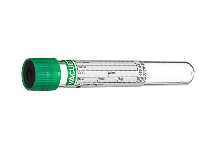Greiner Lithium Heparin Vacuette 9ml