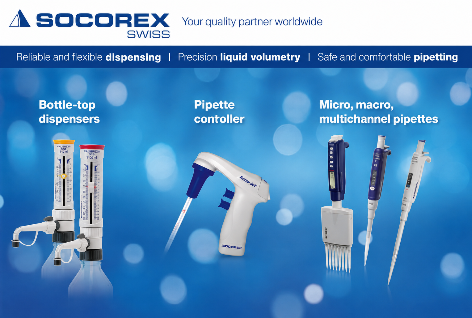 Why Accuracy, Reliability and Ergonomics Matter in Laboratory Liquid Handling