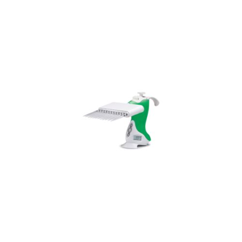 Vistalab Ovation Pipette (E12) Electronic Multichannel Green 2.0-125µL