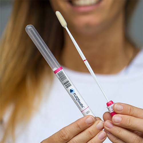 Copan Self-Vaginal FLOQSwab® in Tube with Peelable Barcode