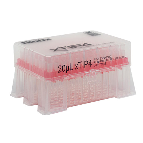 BIOTIX XTIP4 RACKED STERILE 20UL