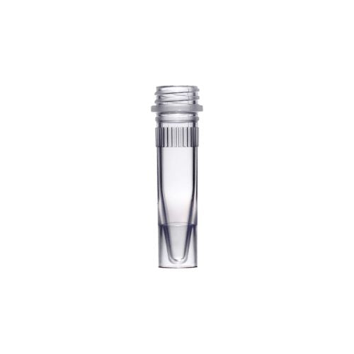 SureSeal Screw Tube Skirted Base ribbed Clear 1.5mL