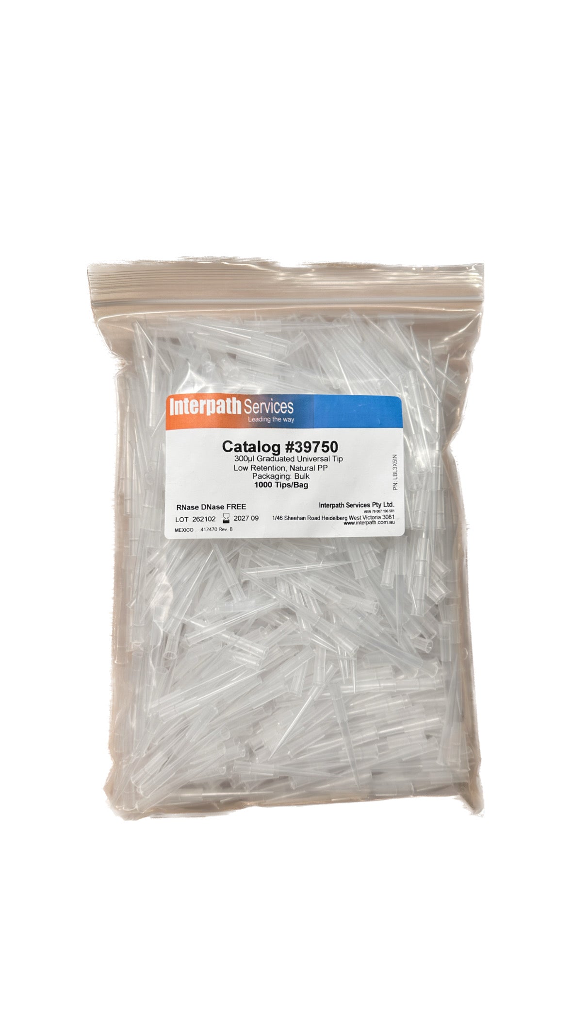 Pipette Micro Tips 300ul (Bulk)