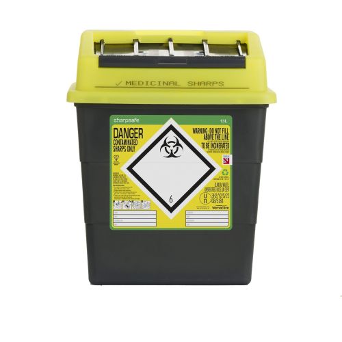 Plascare Shapsafe Sharps Container 13L