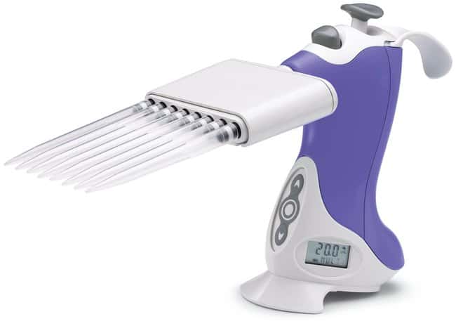 Vistalab Ovation Pipette (E8) Electronic Multichannel Blue 5.0-250µL