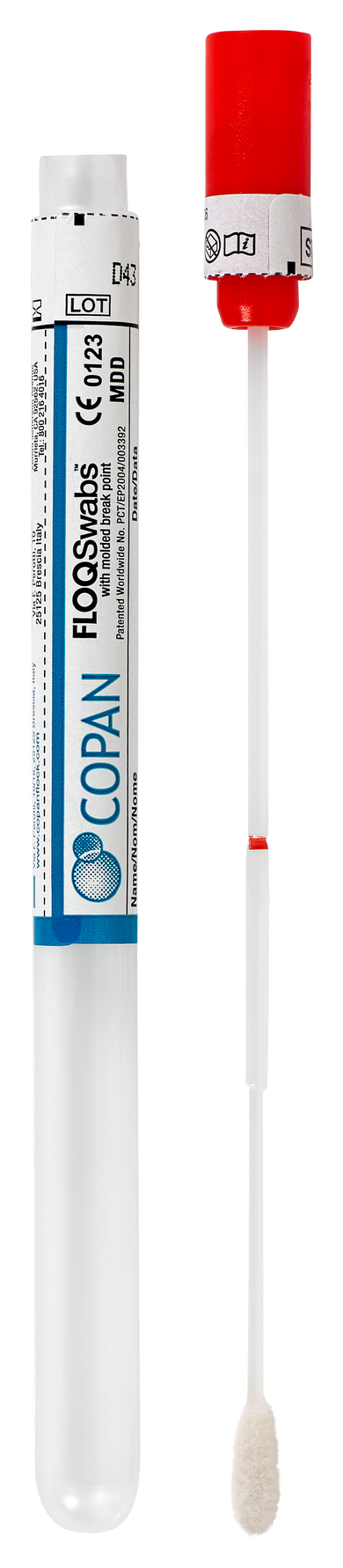 Copan Rack Copan Regular Self Collection Flocked Swab