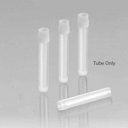 Techno Plas Round Bottom Tube -No Cap Natural 5ml