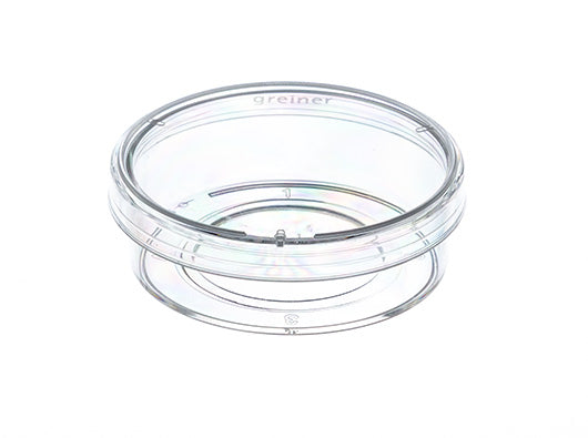Greiner Dish Glass Bottom Ster 35mm