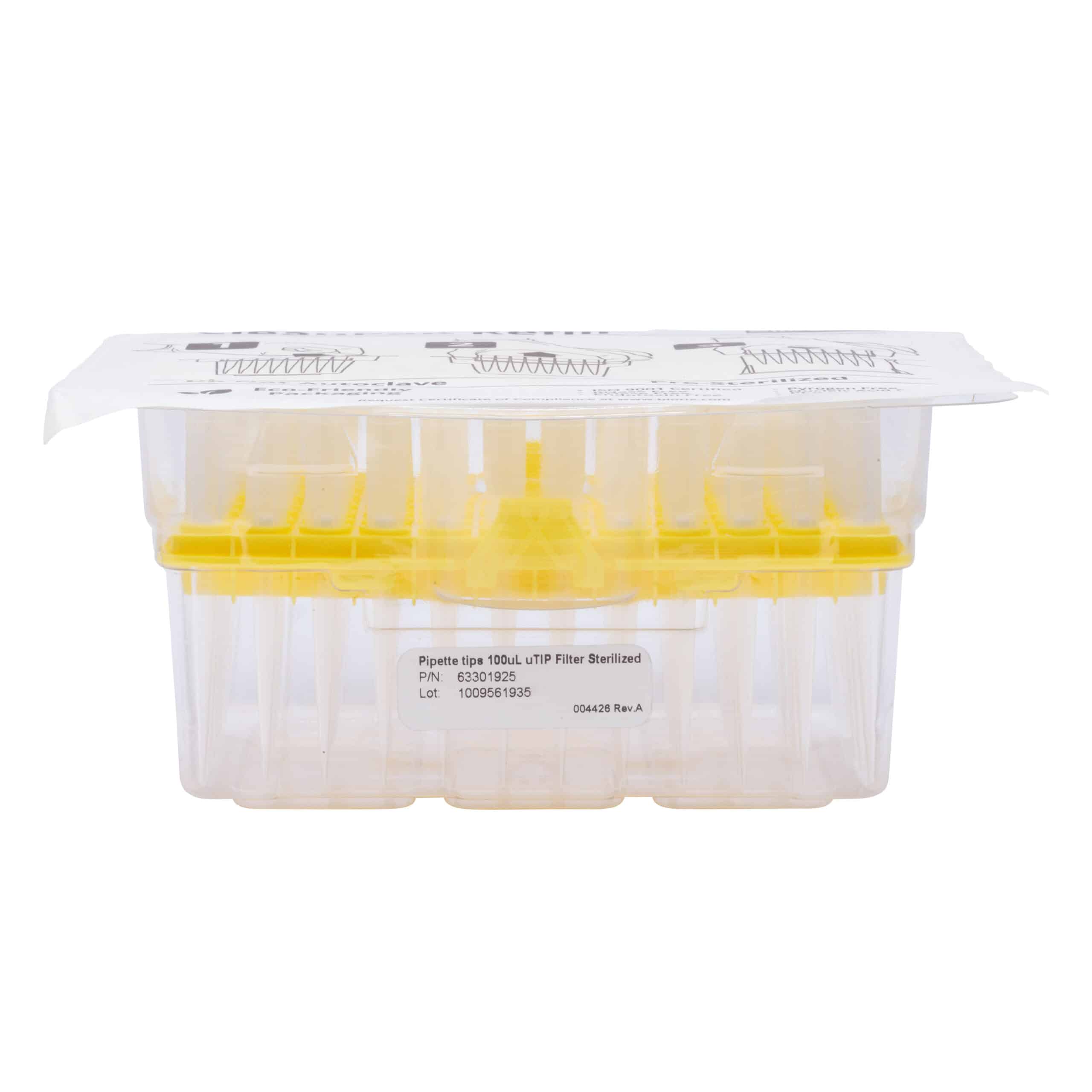 Biotix Sterile uTIP Filter Tiip Reloads 10-100ul