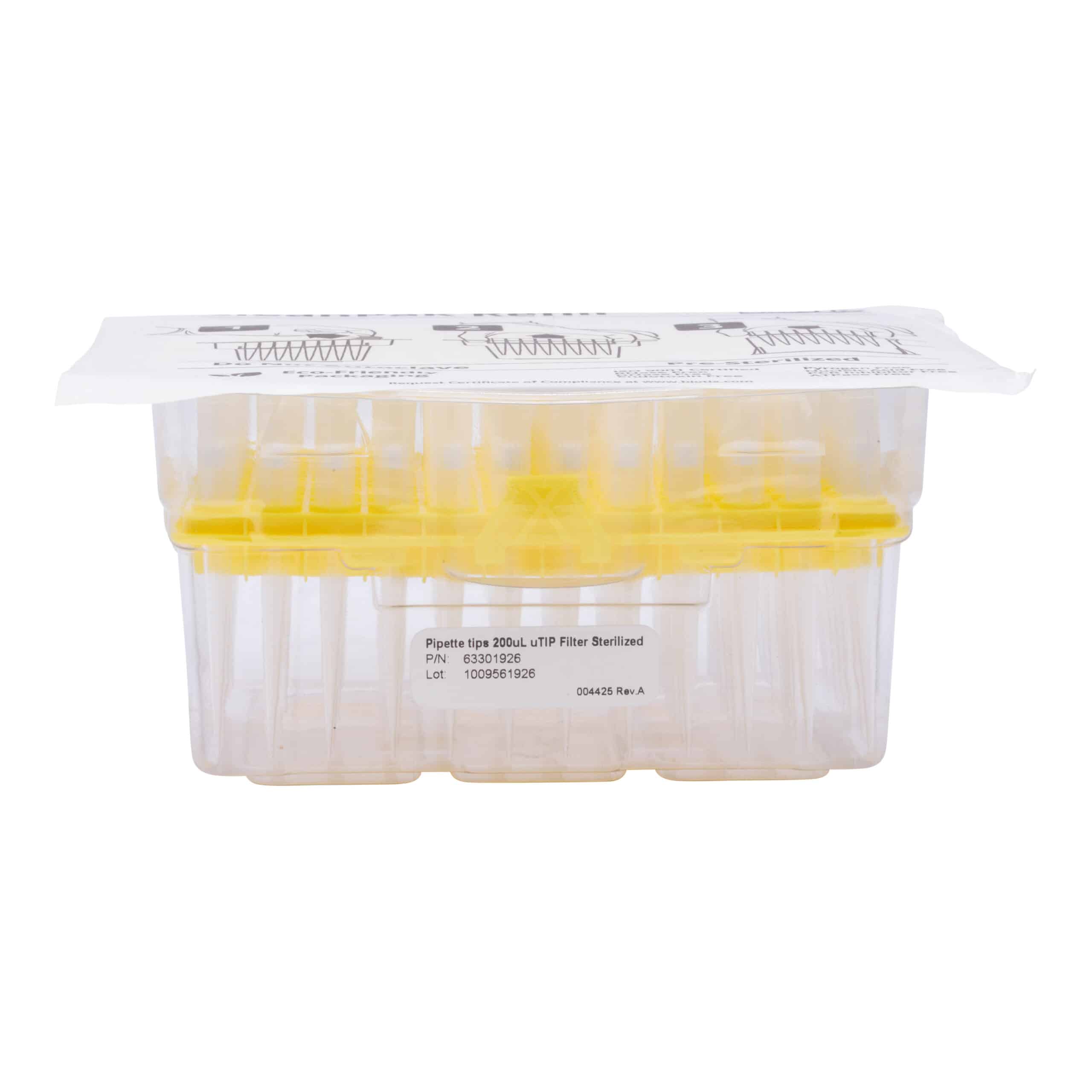 Biotix Sterile uTIP Filter Pipette Tip Reloads 20-200ul