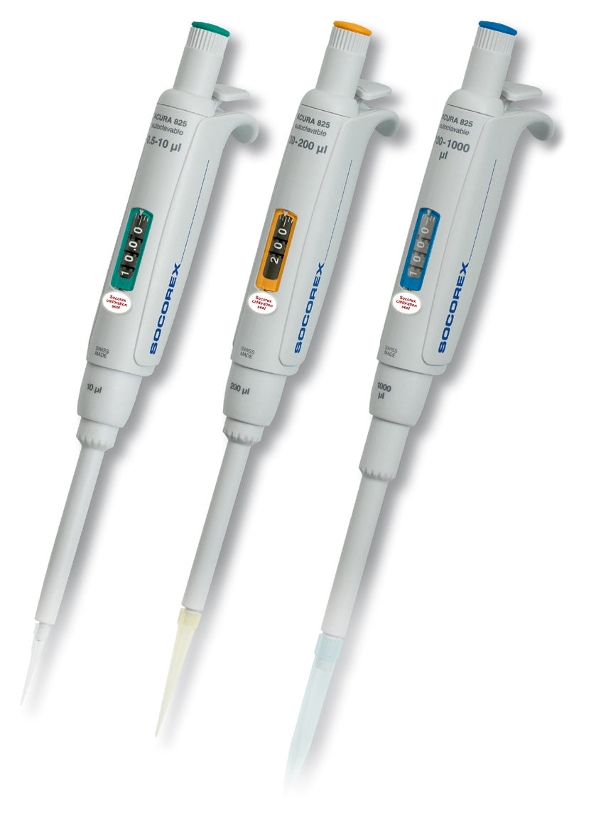 Socorex Acura Digital Pipette 10-100ul