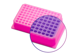 SCIENTIFIC SPECIALTIES ISOFREEZE PCR RACK PURPLE - PINK