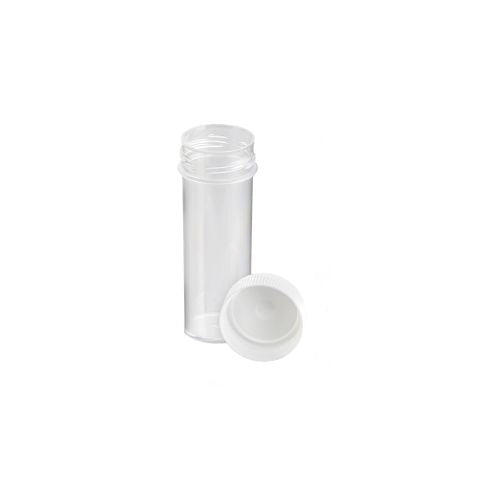 Techno Plas Universal Flat Bottom Container Unlabelled w/Cap Separate 30ml