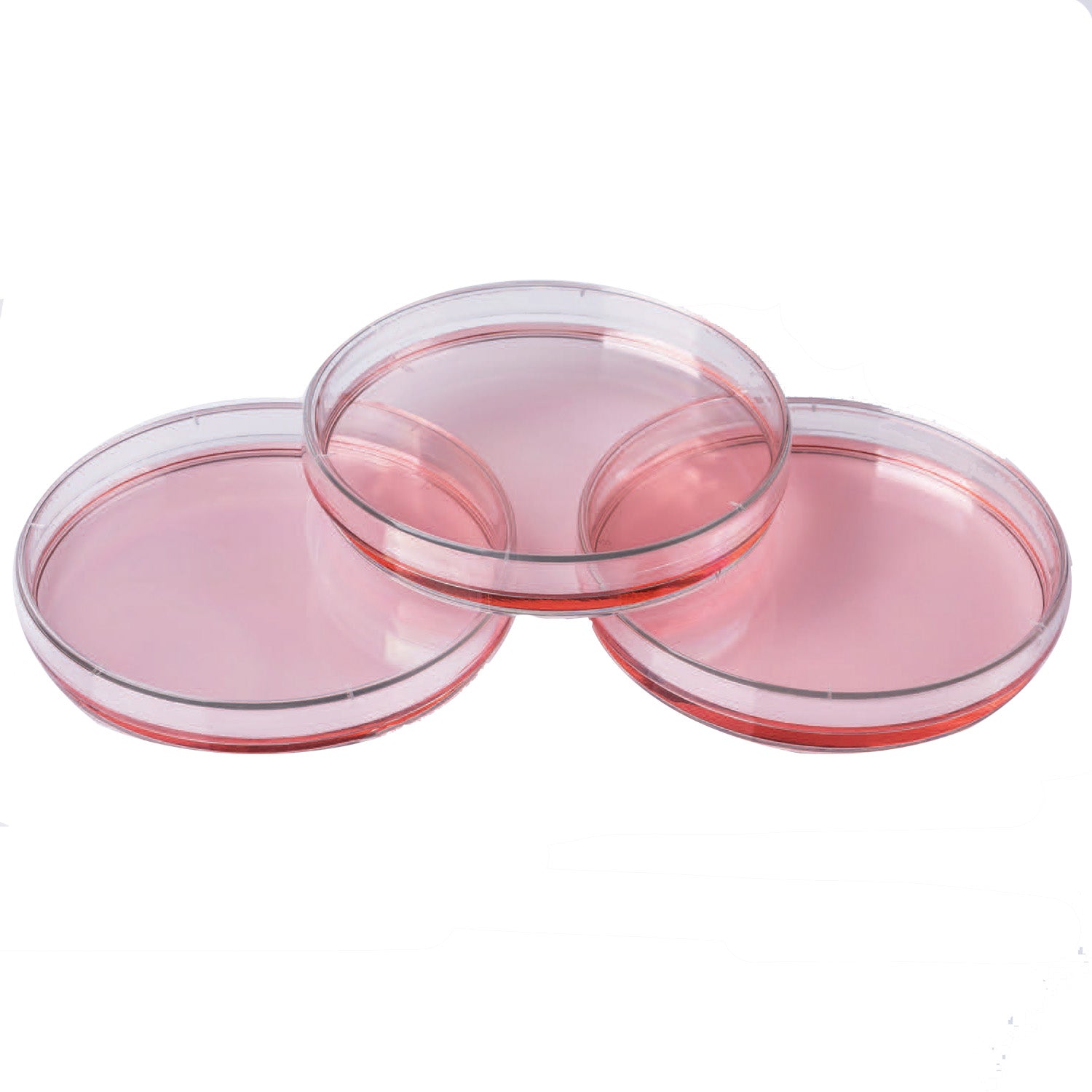 LabServ Dish Petri 90x15mm PS Manual Vented with Stacking Rim Sleeves of 20