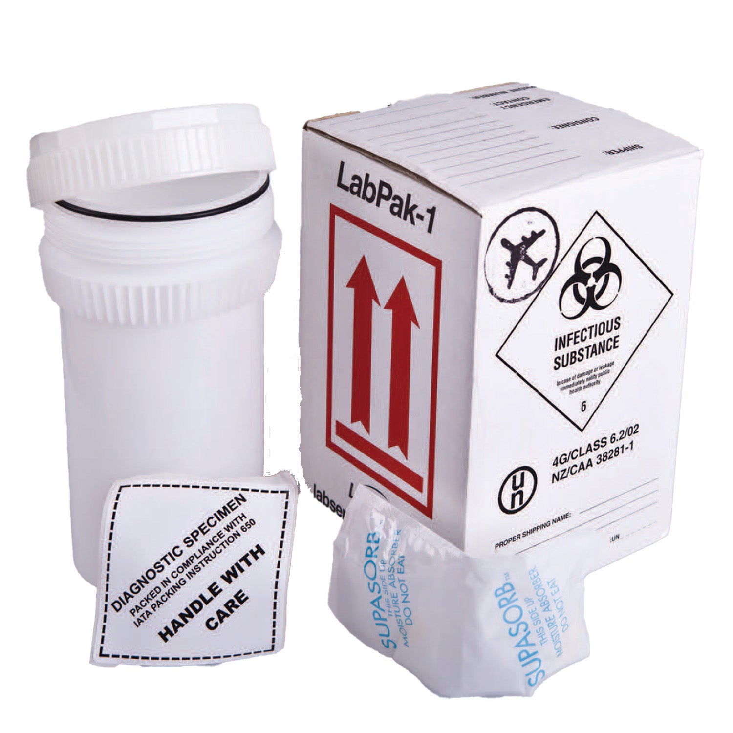 LabServ Shipper complete for infectious substances box 12IATA approved