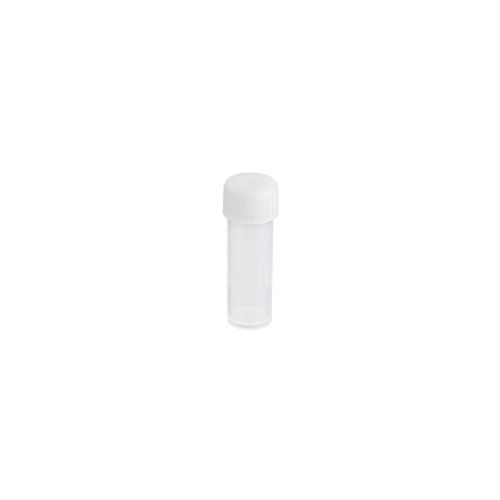 Techno Plas Flat Bottom Tube Unlabelled Natural Cap 5ml