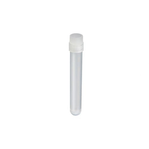 Techno Plas Round Bottom Tube Unlabelled Natural Cap 5ml