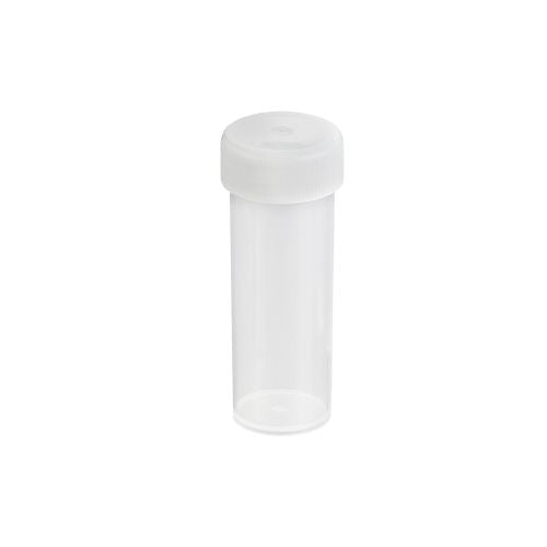 Techno Plas Flat Bottom Container Unlabelled Natural Cap 30ml