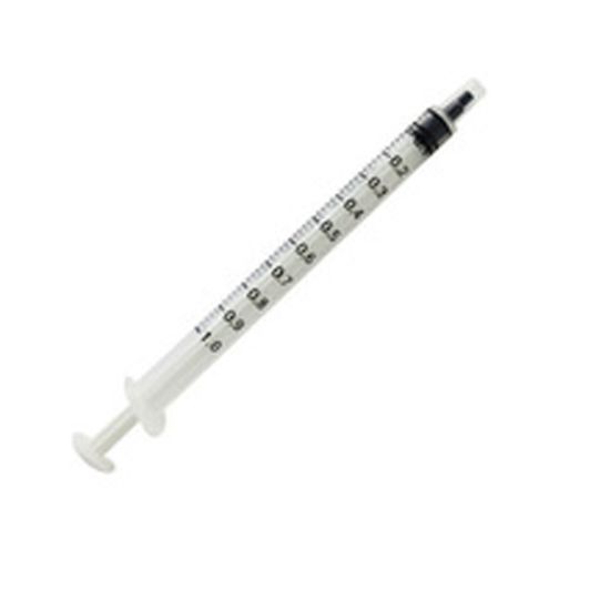 Syringe 1ml Luer Slip Sterile