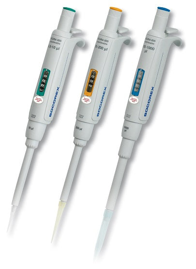 Socorex Acura Digital Pipette 20-200ul