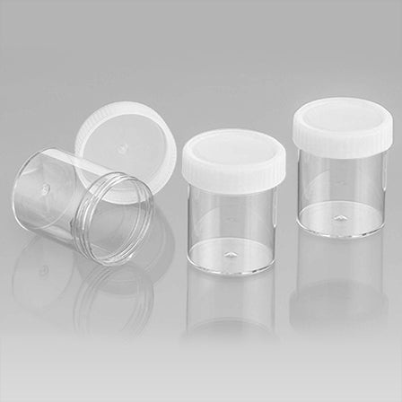 Techno-Plas Sampl Jar Unlab Clear Cap 70ml
