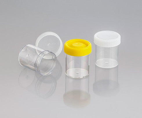 Techno-Plas Specimen Jar Lab Yellow Cap 70ml