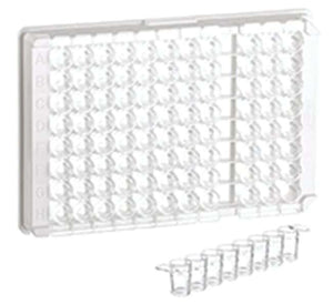 Greiner Plate Sb Strip High Bind Clear